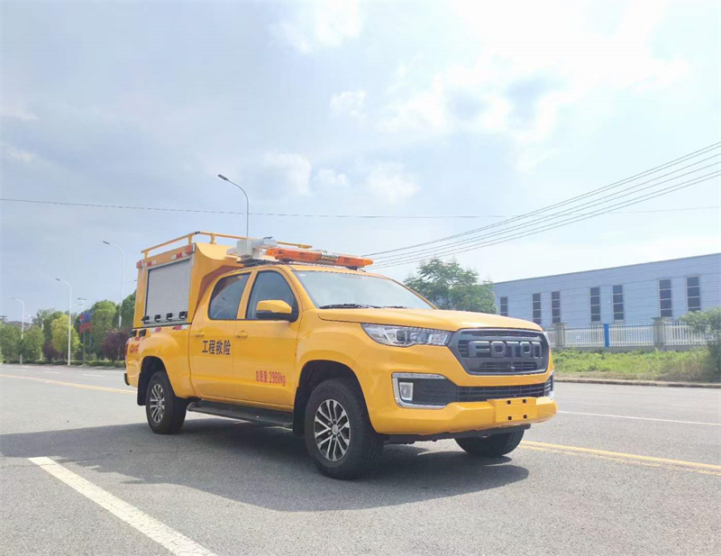福田四驅(qū)皮卡工程應急搶險救險車   