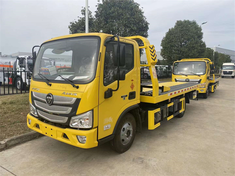 國六福田歐馬可藍牌清障車