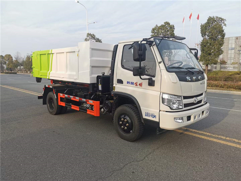 藍牌時風重載版鉤臂垃圾車